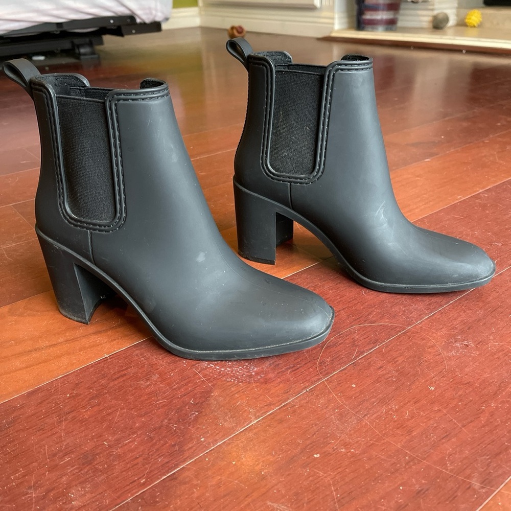 Jeffrey Campbell hurricane waterproof rain boots